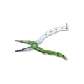 Kahara 6.5inch Aluminum Pliers Straight Type in Light Green/Silver — official product photo