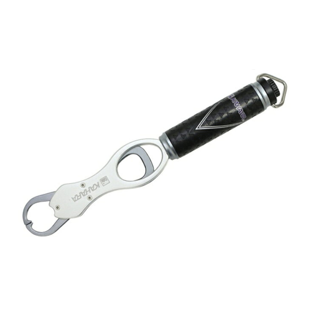 Kahara KJ Rubber Lip Grip in Silver/Gunmetal — official product photo