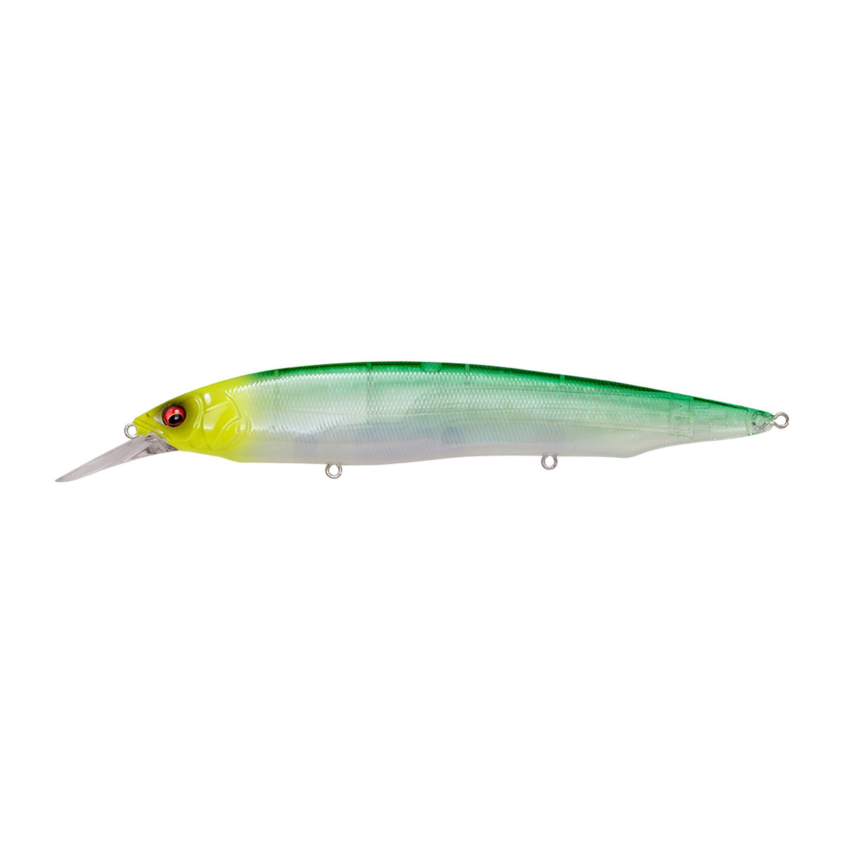 Megabass KANATA+1 SW in GP Citrus Chart Head — official product photo