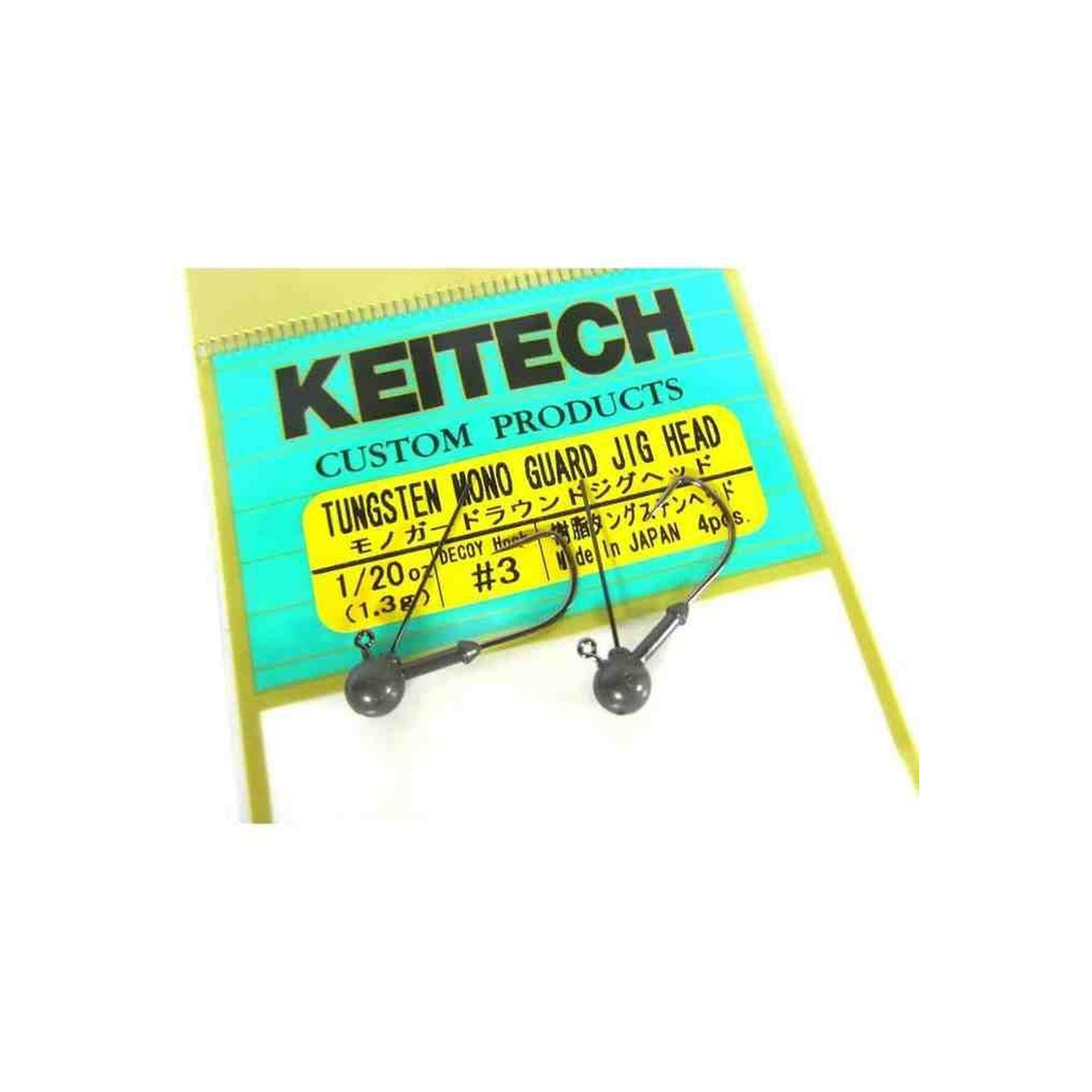 KEITECH Mono Guard Round Jighead