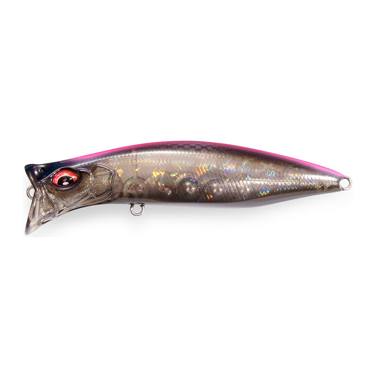 Megabass Kirinji 90 in GP Black Pink Back — official product photo