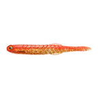 issei Katakuchi Worm 4.5in in #028 Aka-kin (Red-Gold) — official issei product photo