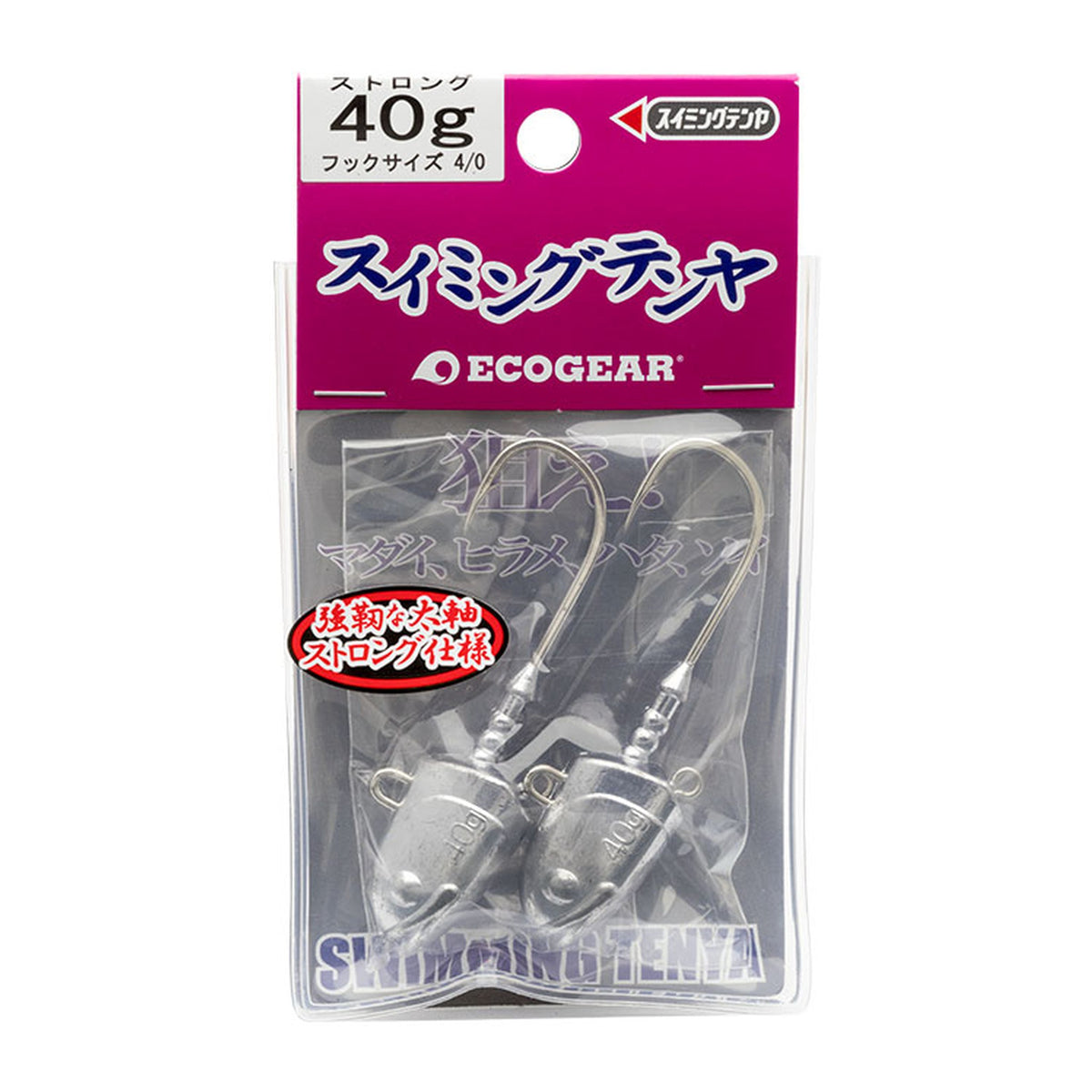 Ecogear Swimming Tenya Strong 40g pack — official product photo