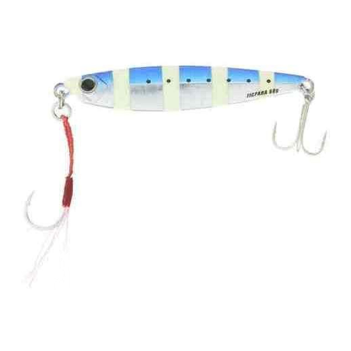 Major Craft Jigpara Short 50g in Zebra Sardine — official product photo