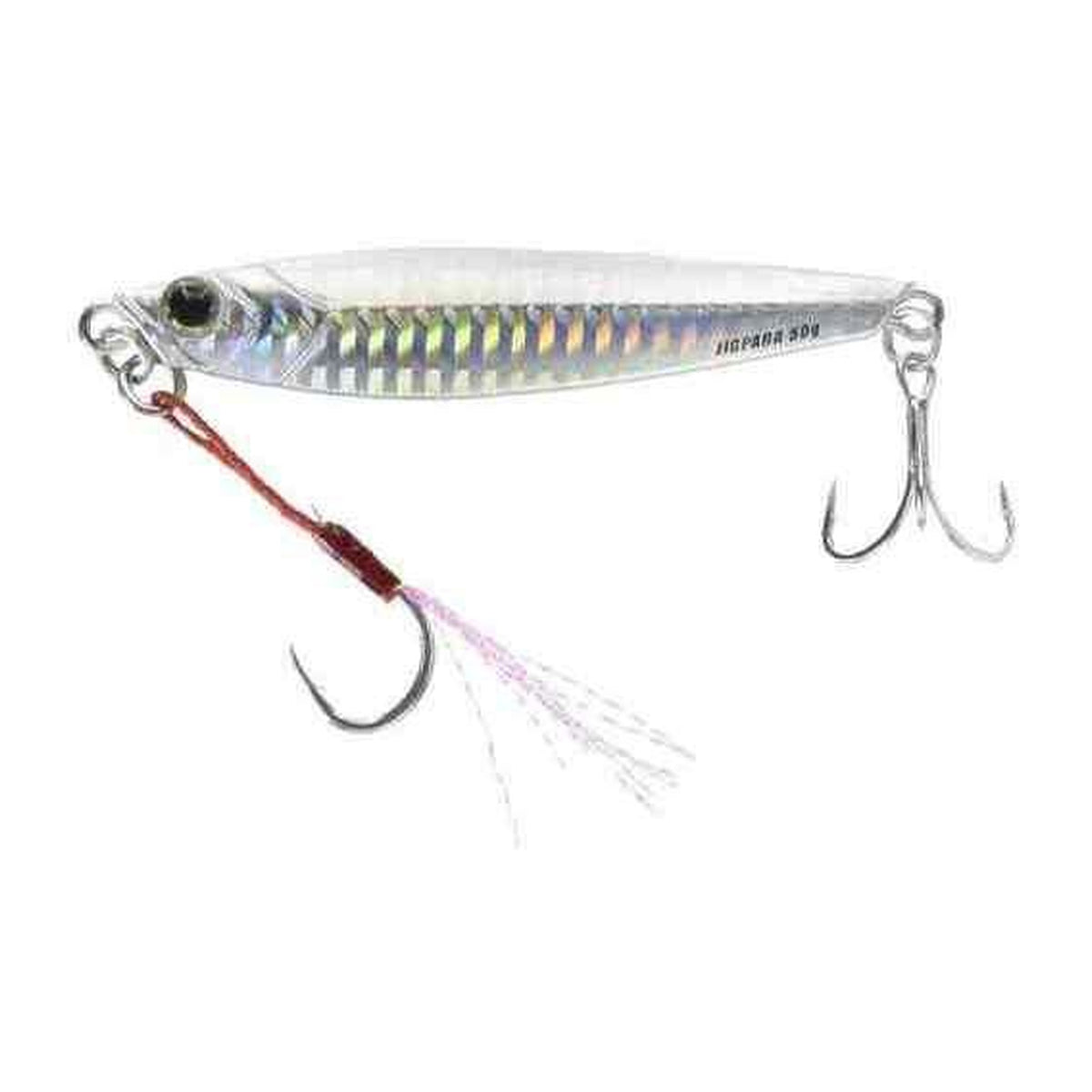 Major Craft Jigpara Short 60g in Silver — official product photo