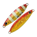 Major Craft Jigpara Slow 30g in Red Gold Zebra — official product photo