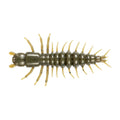Nikko Kasei ZAZA Hellgrammite 3in Sinking in C01 Green Pumpkin — official product photo