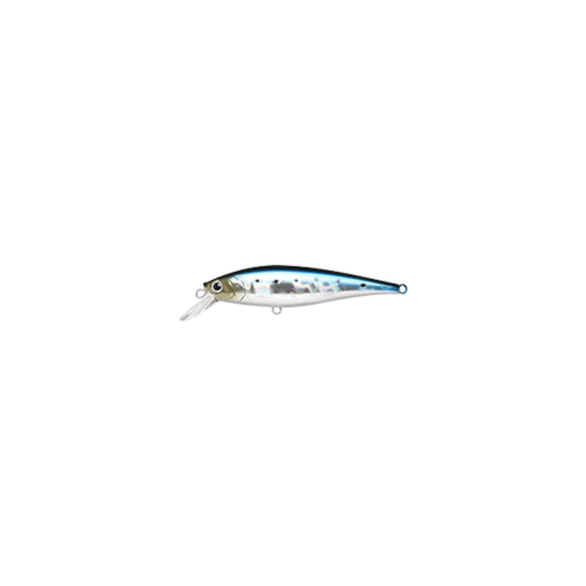 Lucky Craft B'Freeze 78S ESG in Metallic Iwashi — official product photo