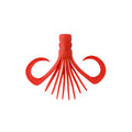 Jackall Binbin Switch Mask F-0005 Red Gold Flake