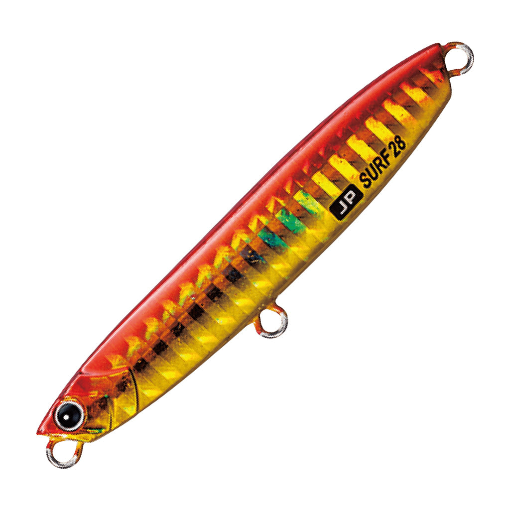 Major Craft Jigpara Surf 35g in Red Gold — official Major Craft product photo