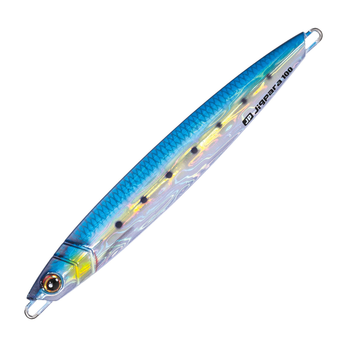Major Craft Jigpara Vertical Short 120g in Live Gold Sardine (Kaimura) — official Major Craft product photo