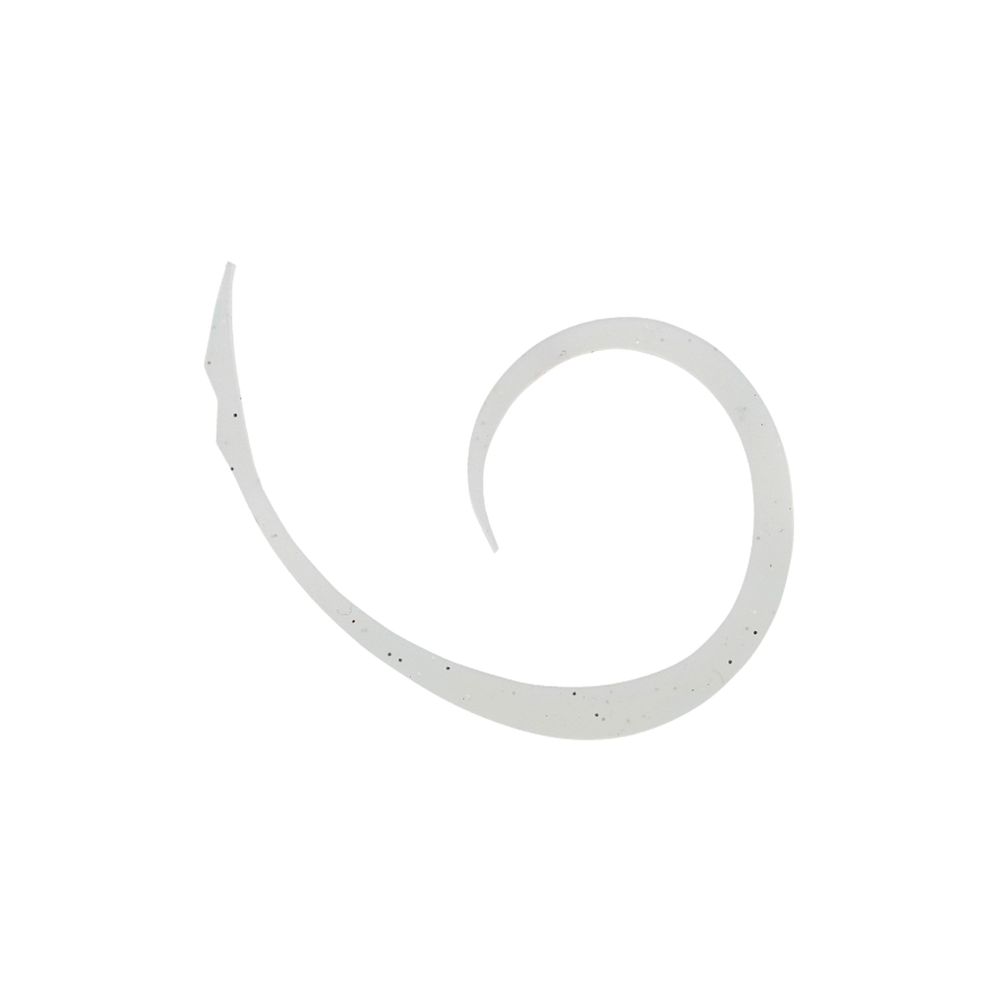 Jackall Binbin Switch Micro Curly Slim UV Keimura Clear
