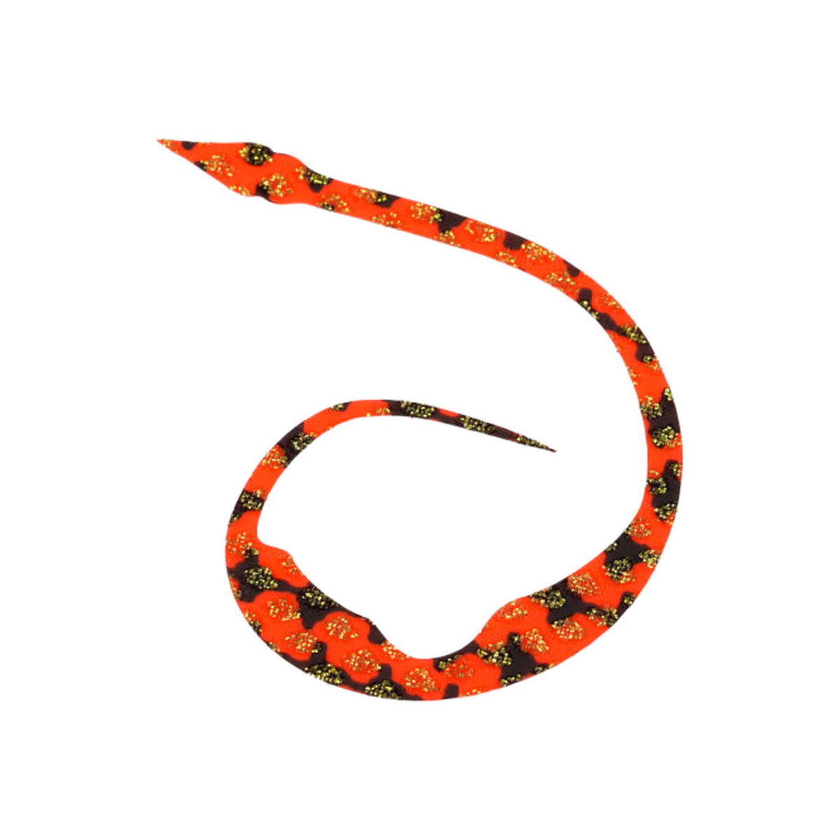 START Silicone Necktie Majicurly Jr. — Red Zebra