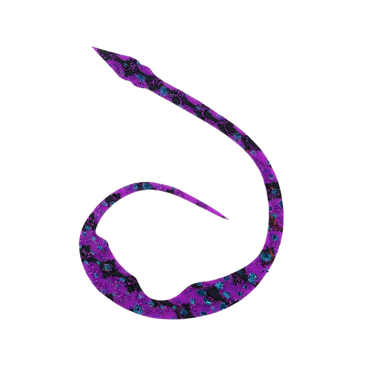 START Silicone Necktie Majicurly Jr. — Makai Zebra