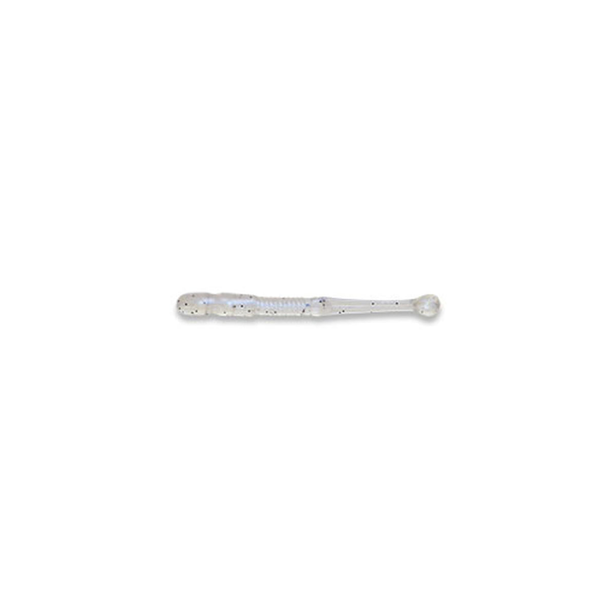 Ecogear Mebaru Shokunin Power Shirasu 2 in Fresh Whitebait Black Flake — official Ecogear product photo