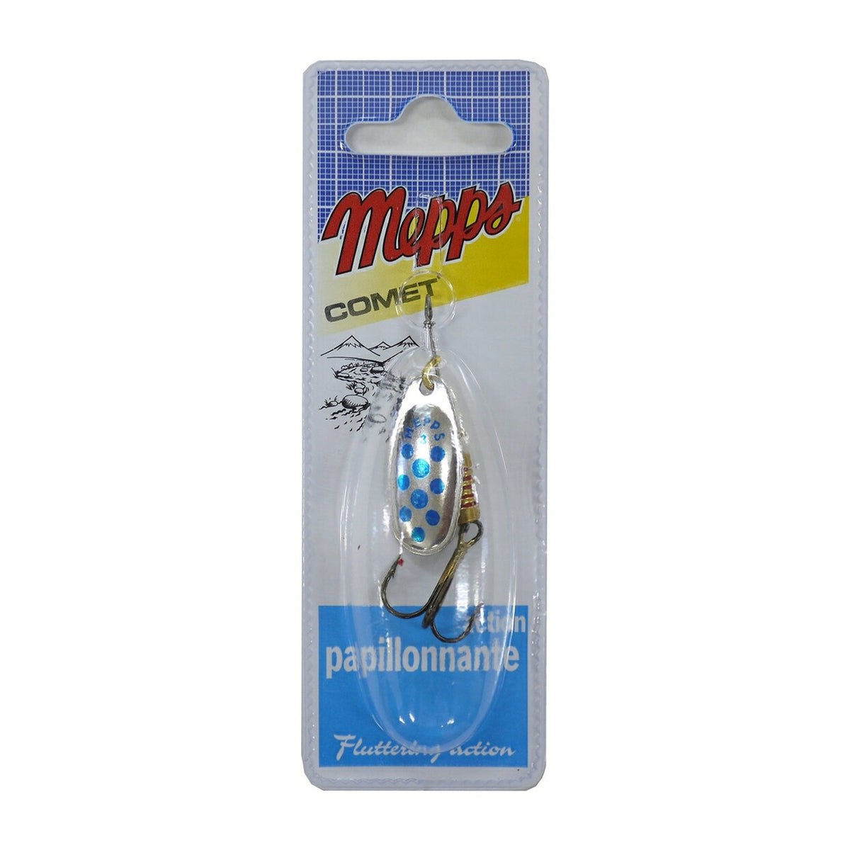 Mepps Comet Blue in Silver — product photo