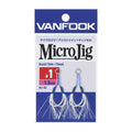 Vanfook MJ-03 Micro Jig Assist Twin 1.0cm + Tinsel — official Vanfook product photo