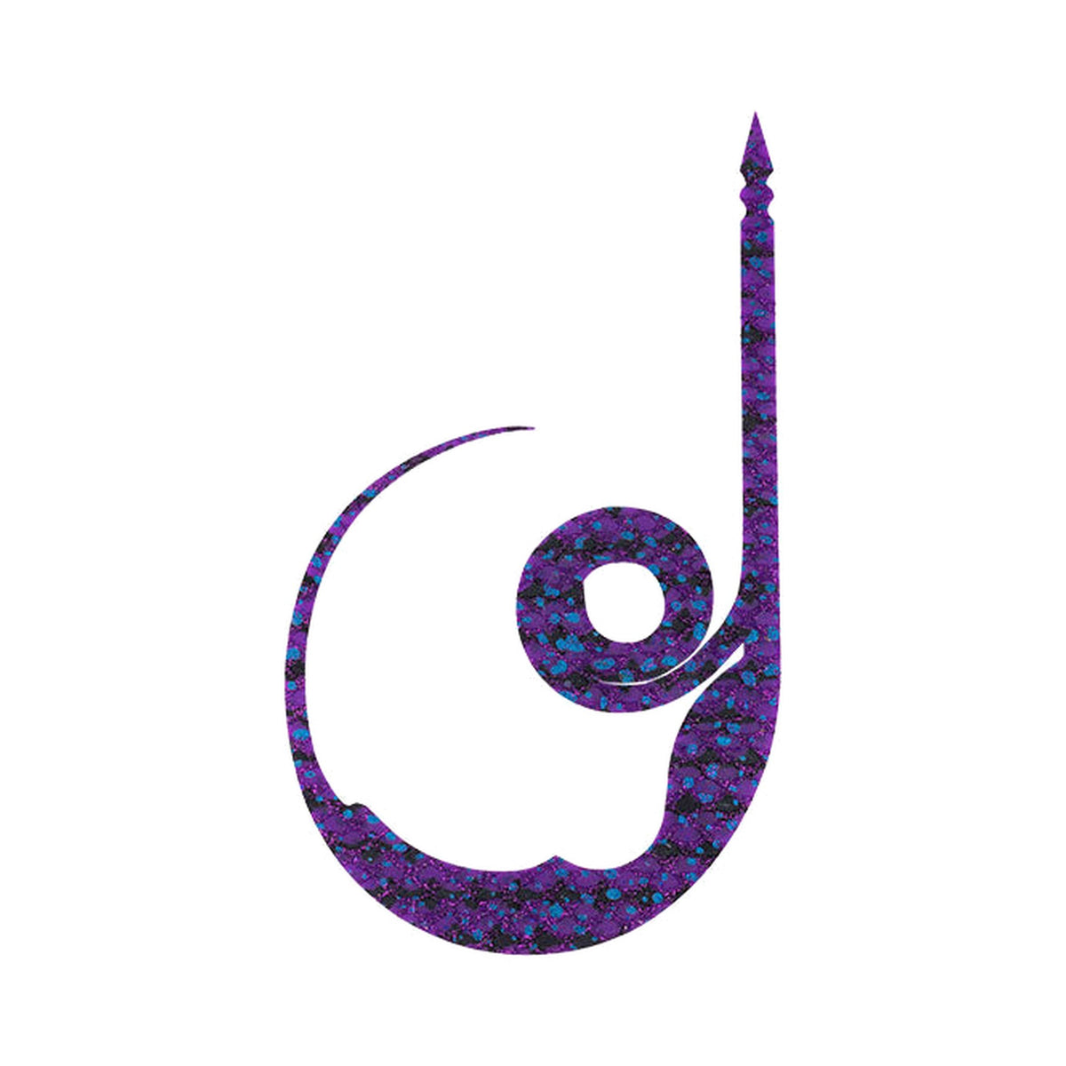 START Silicone Necktie Majikuru Curly — Makai Zebra