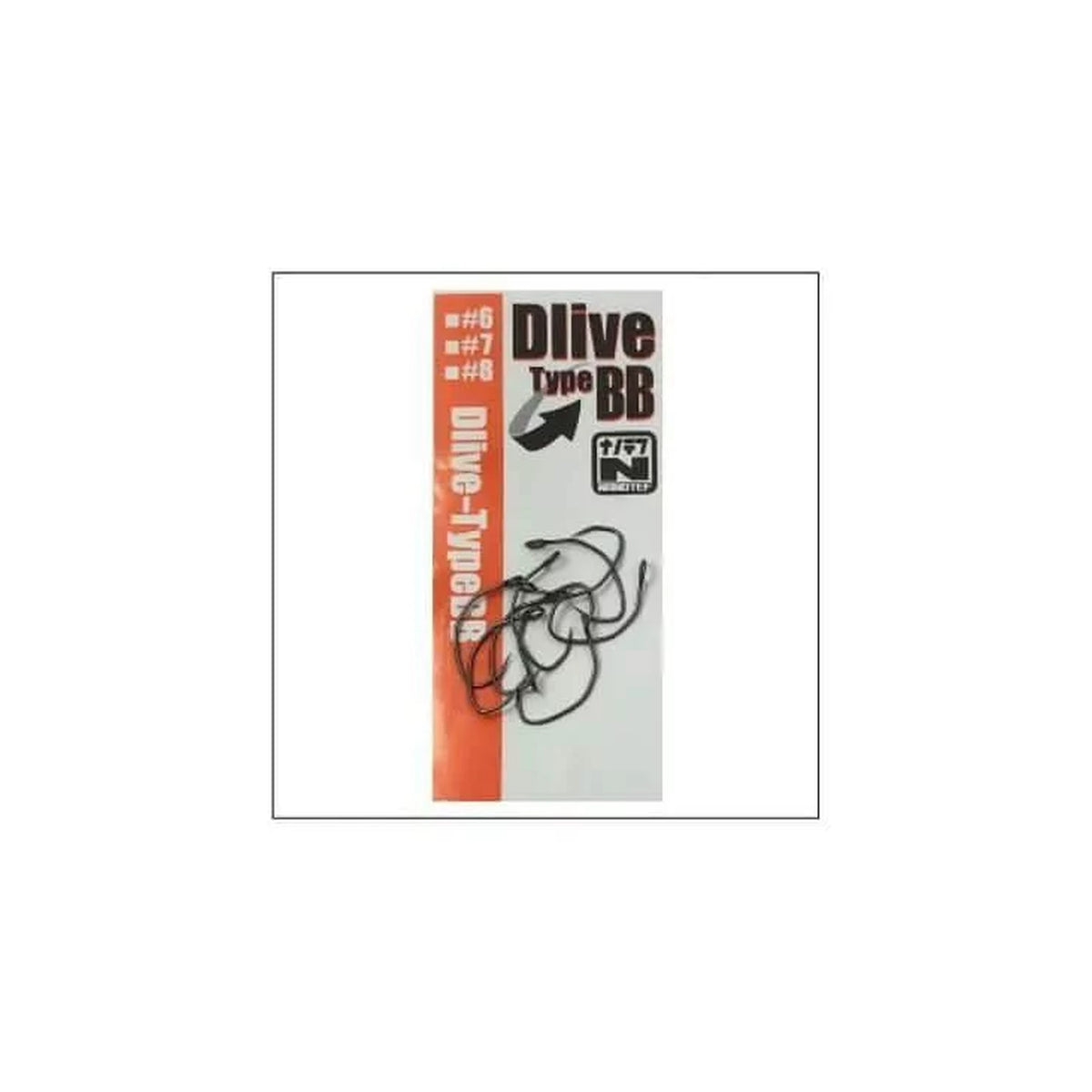 Mukai Fishing DLIVE Hook Type BB (50pcs)