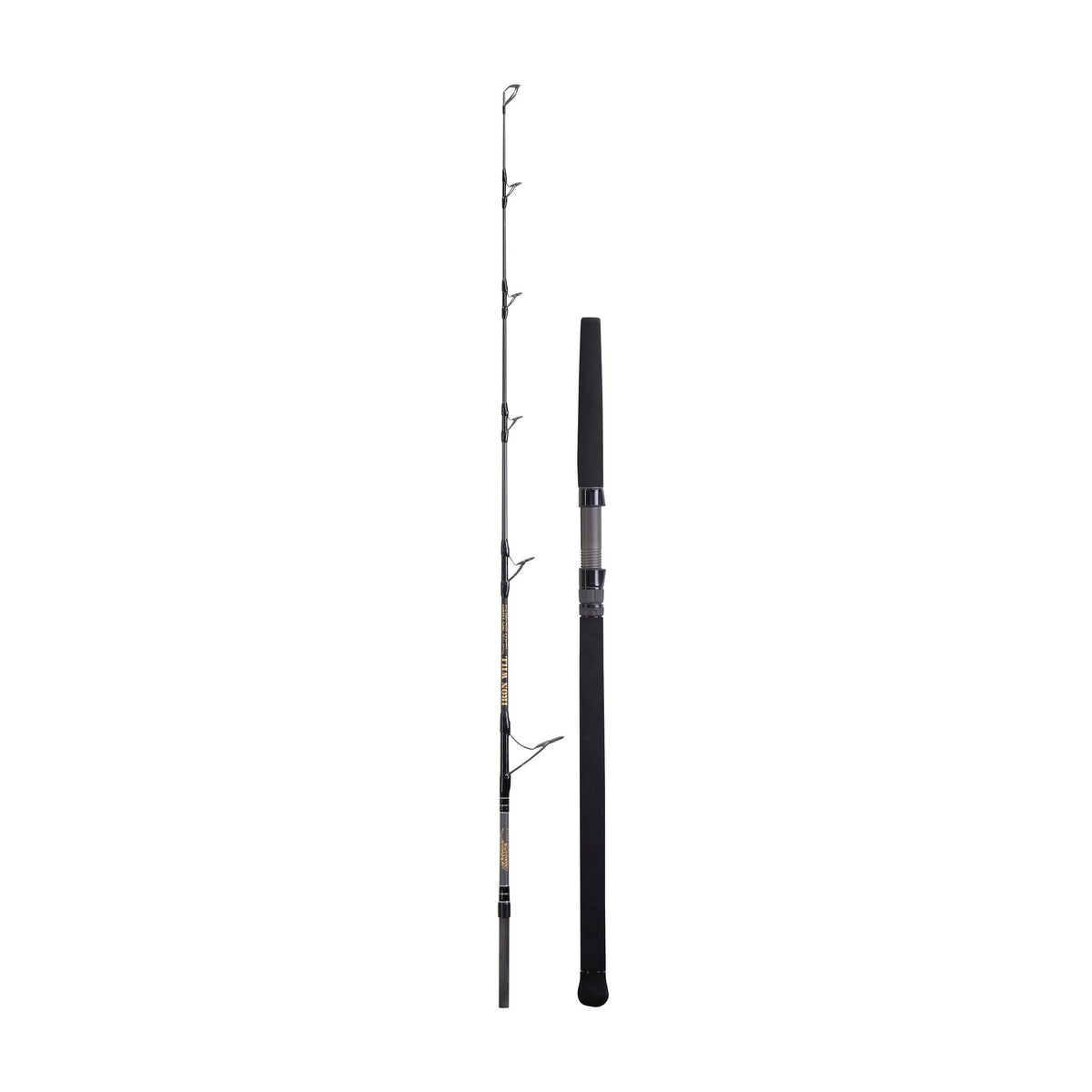 Nature Boys IRONWILL jigging rod on white background