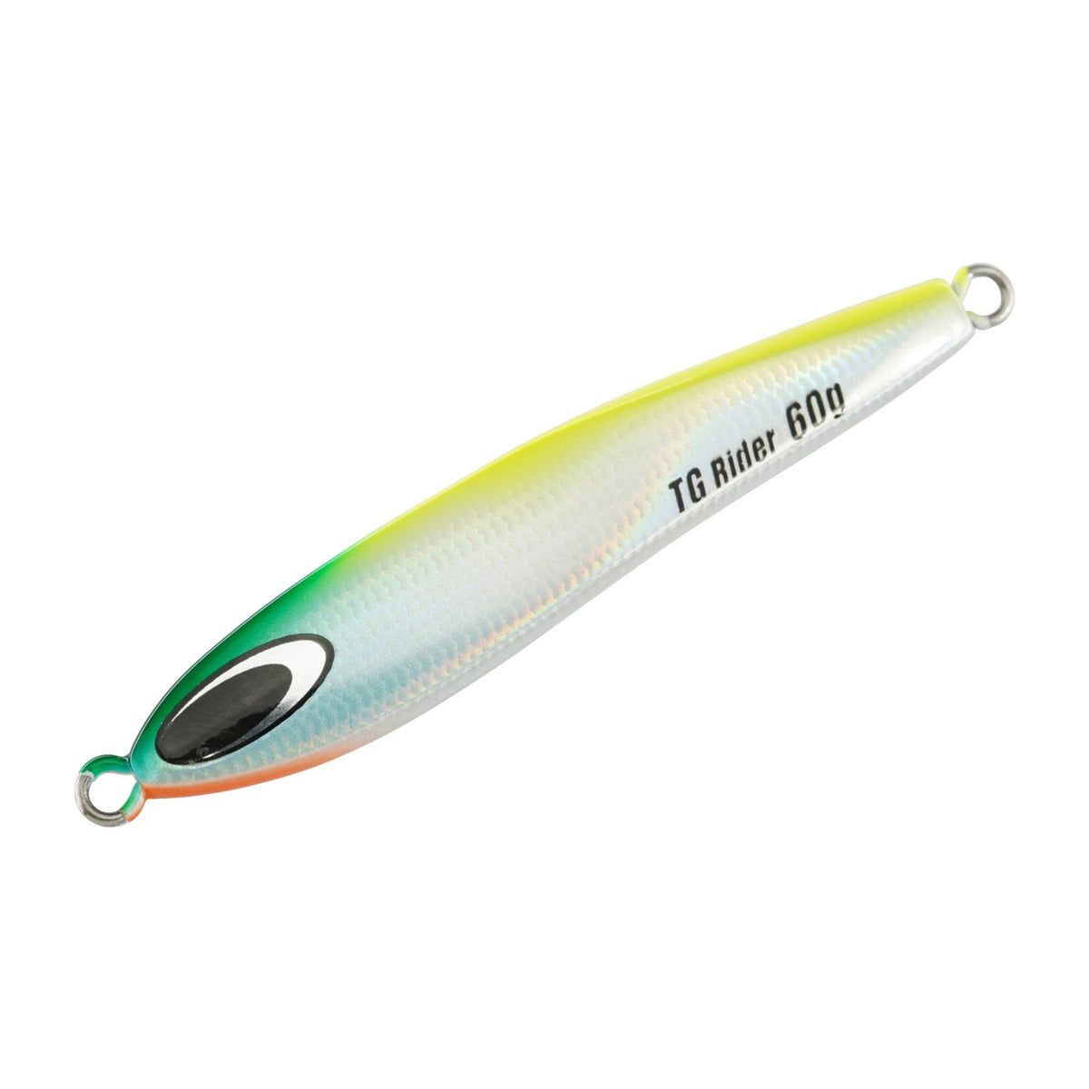 Nature Boys TG Rider 60g in UV Lime Chartback — official Nature Boys product photo