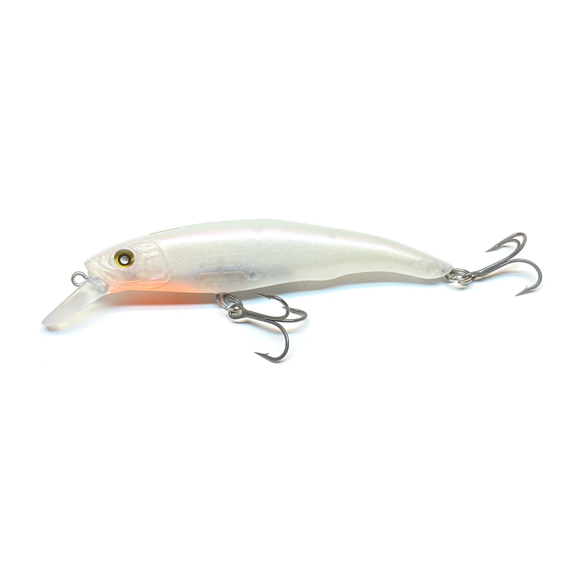 Nishine Lure Works Erie 95SD in Pearl Flash — official Nishine Lure Works product photo