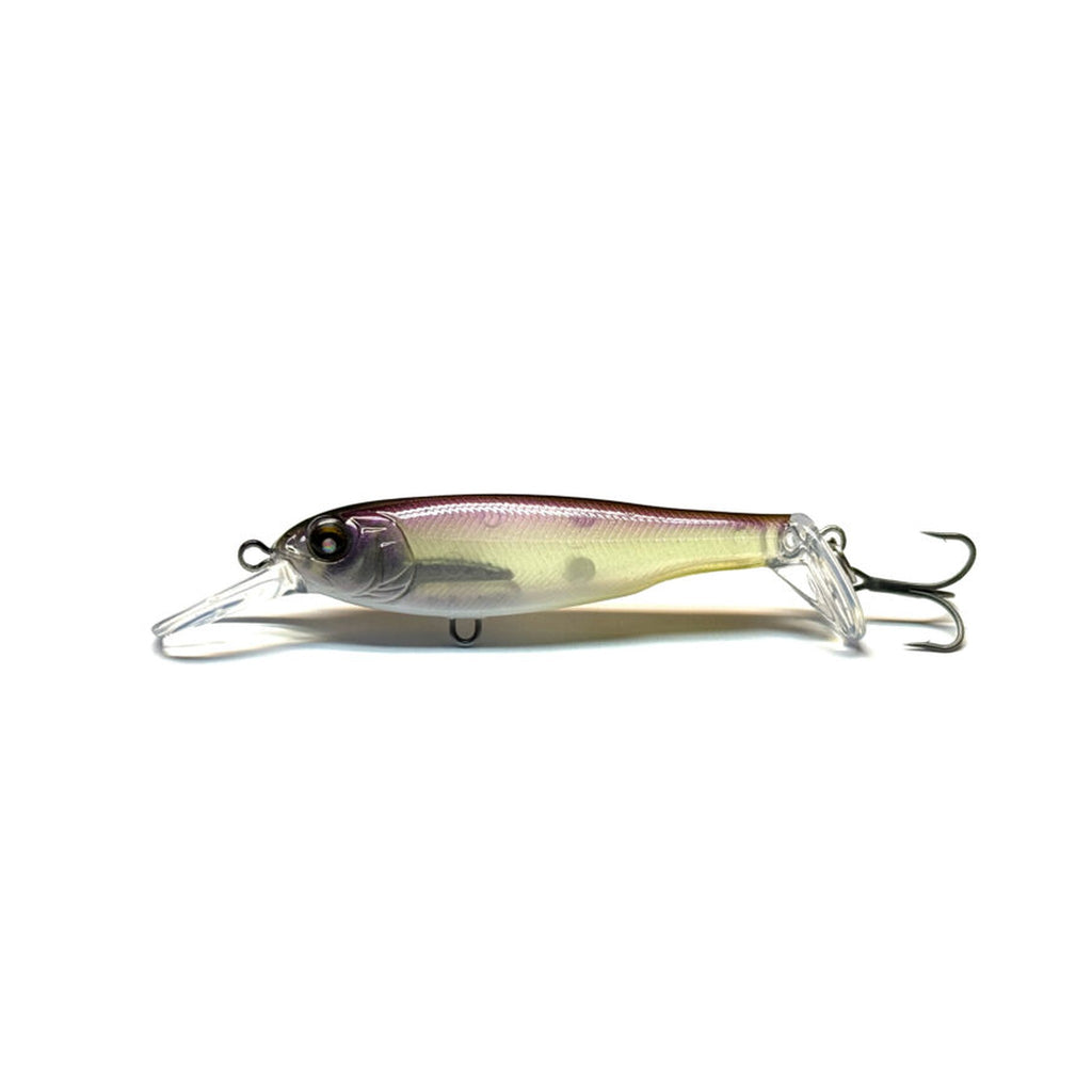 Nishine Otonabee 48 — Ghost colourway, official Nishine Lure Works product photo