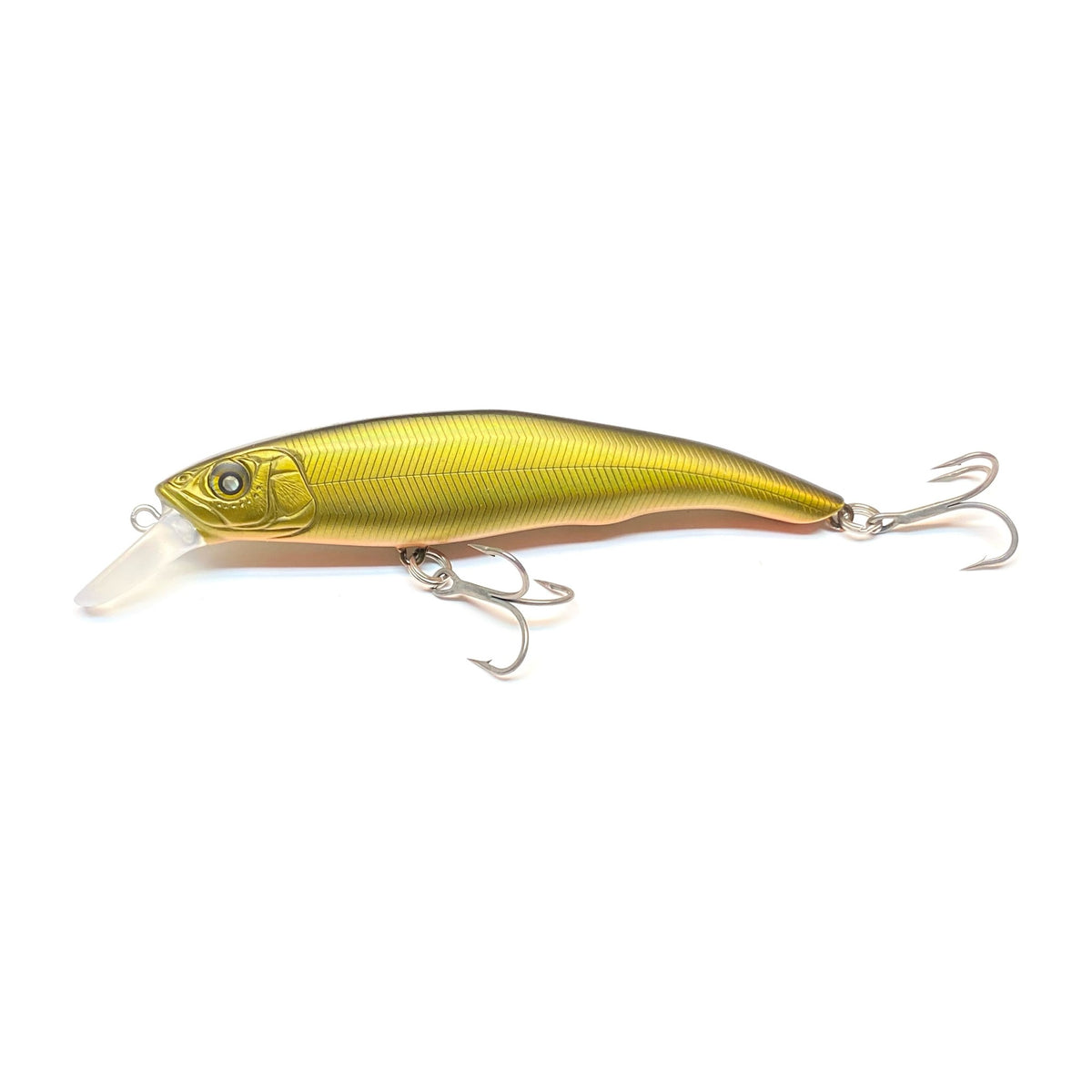 Nishine Lure Works Erie 95SD in Black Back Gold — official product photo