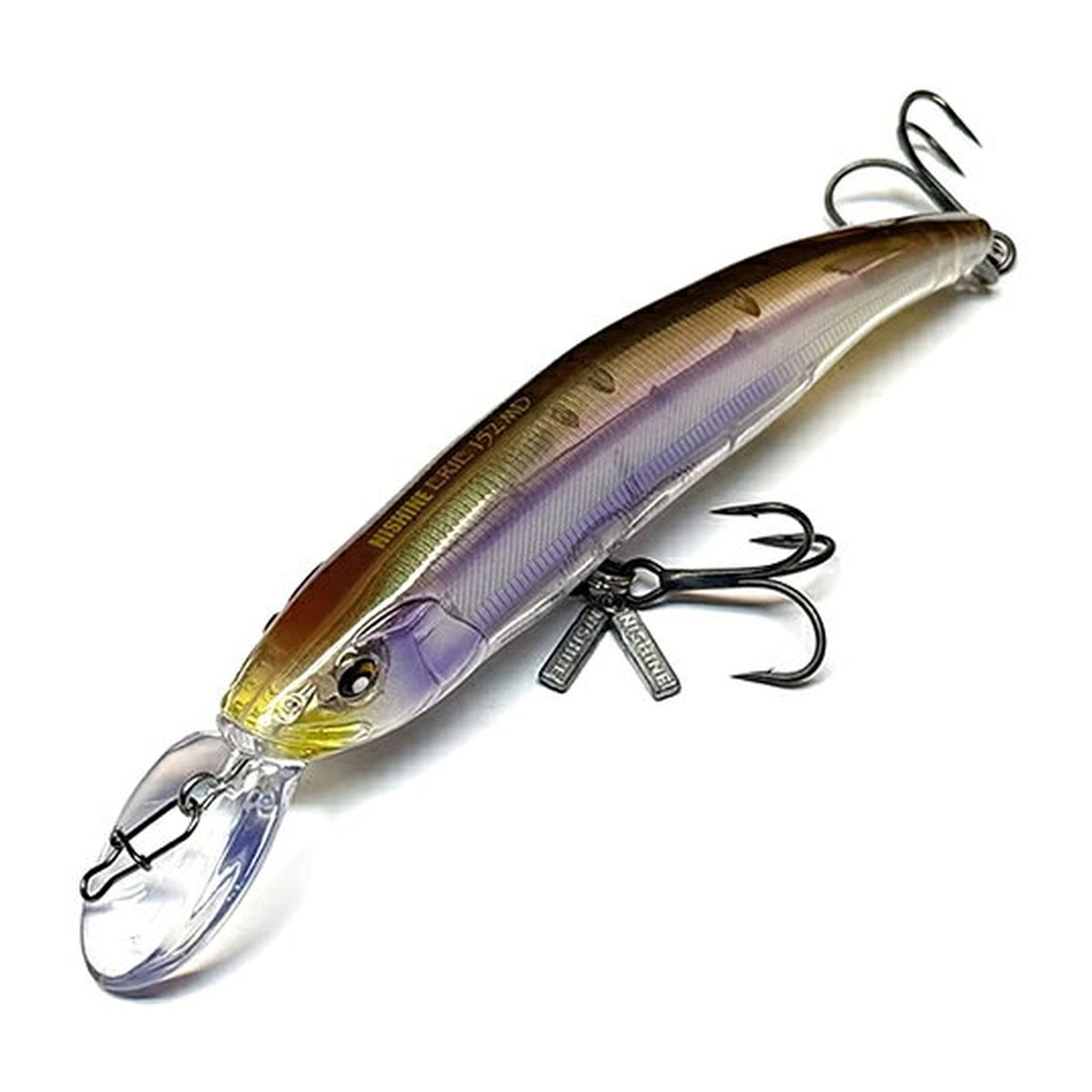 Nishine Lure Works Erie 152MD in #1 Rainbow Smelt — official product photo