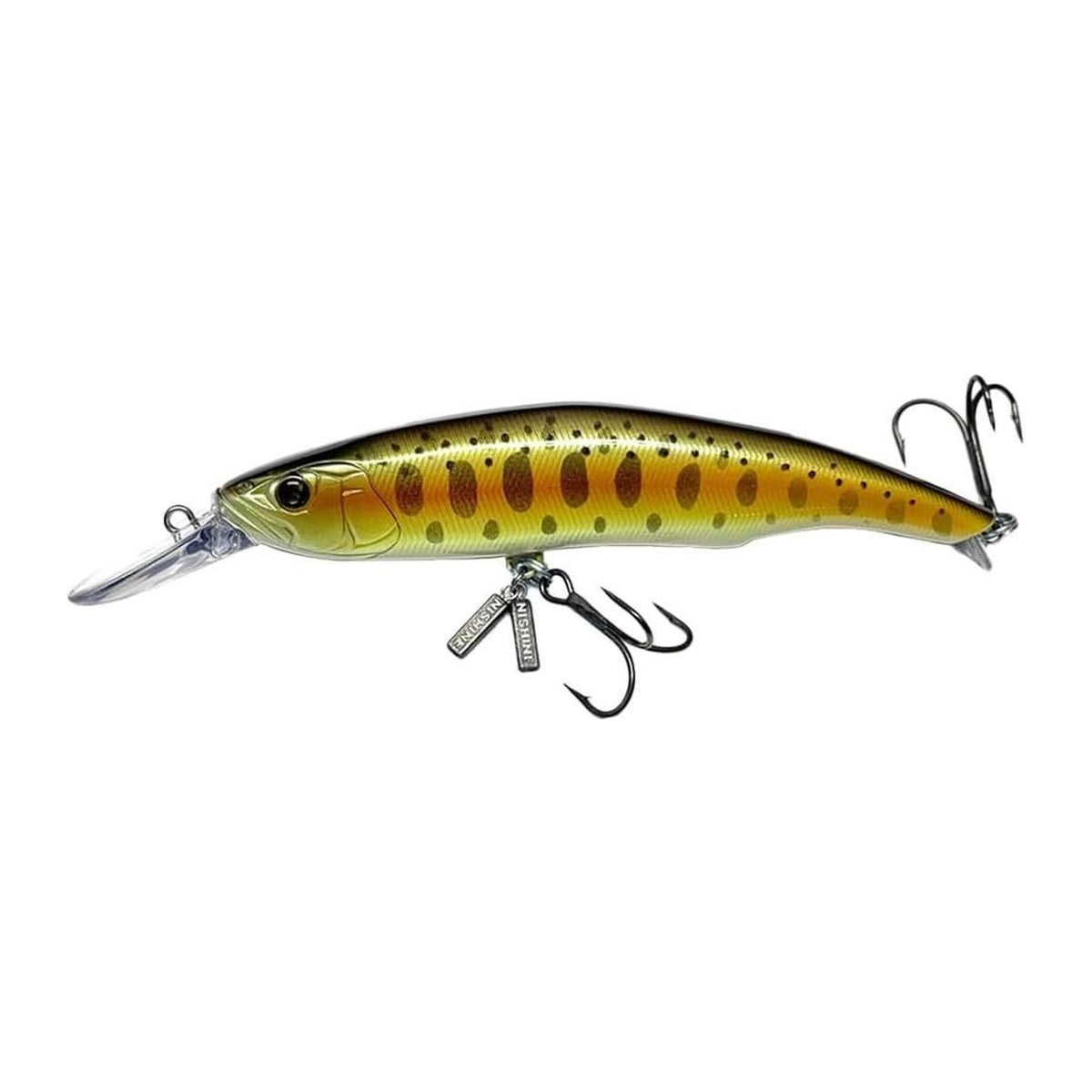 Nishine Lure Works Erie 152MD in #3 Chartreuse Yamame — official product photo