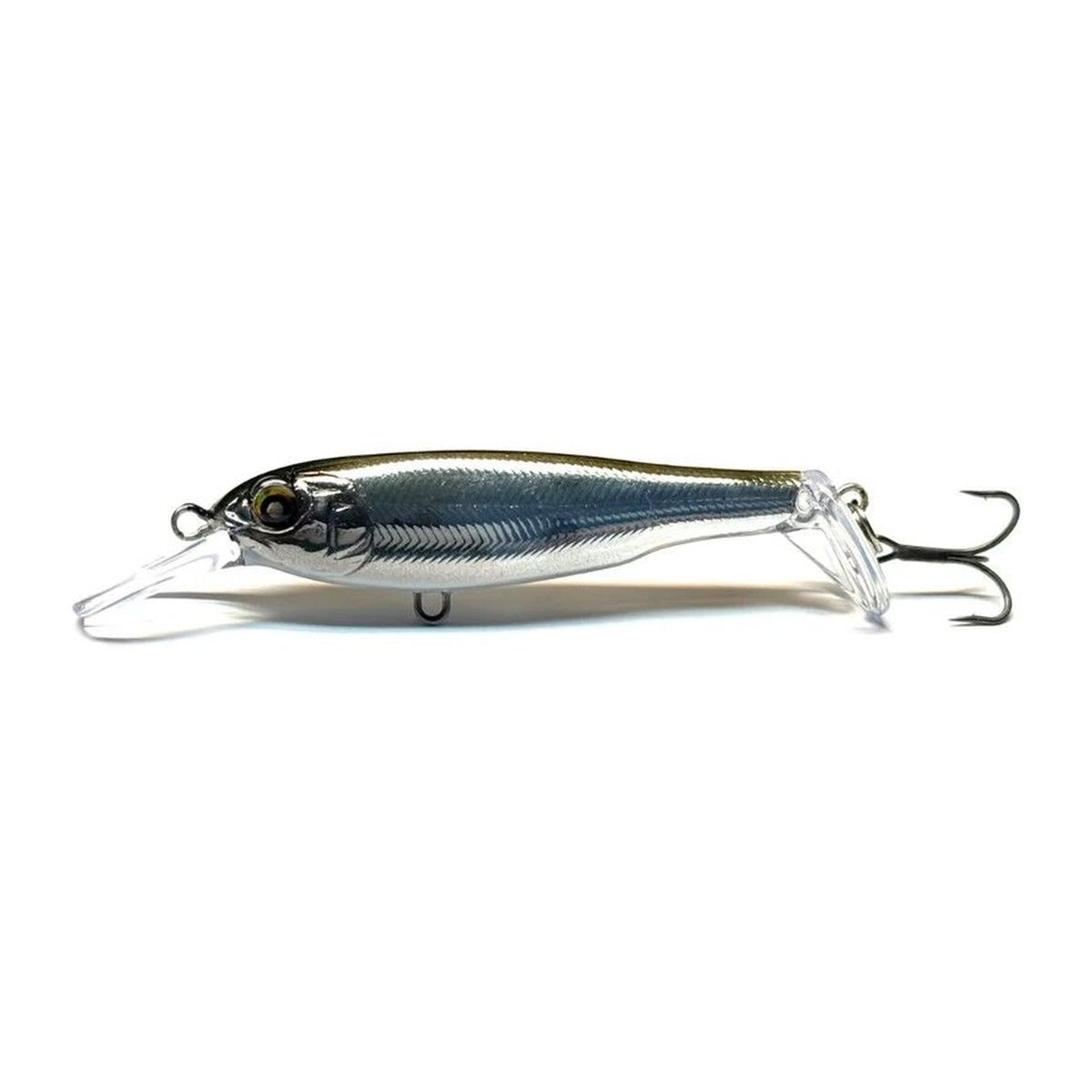 Nishine Lure Works Otonabee 48 in Ghost Chrome — distributor product photo