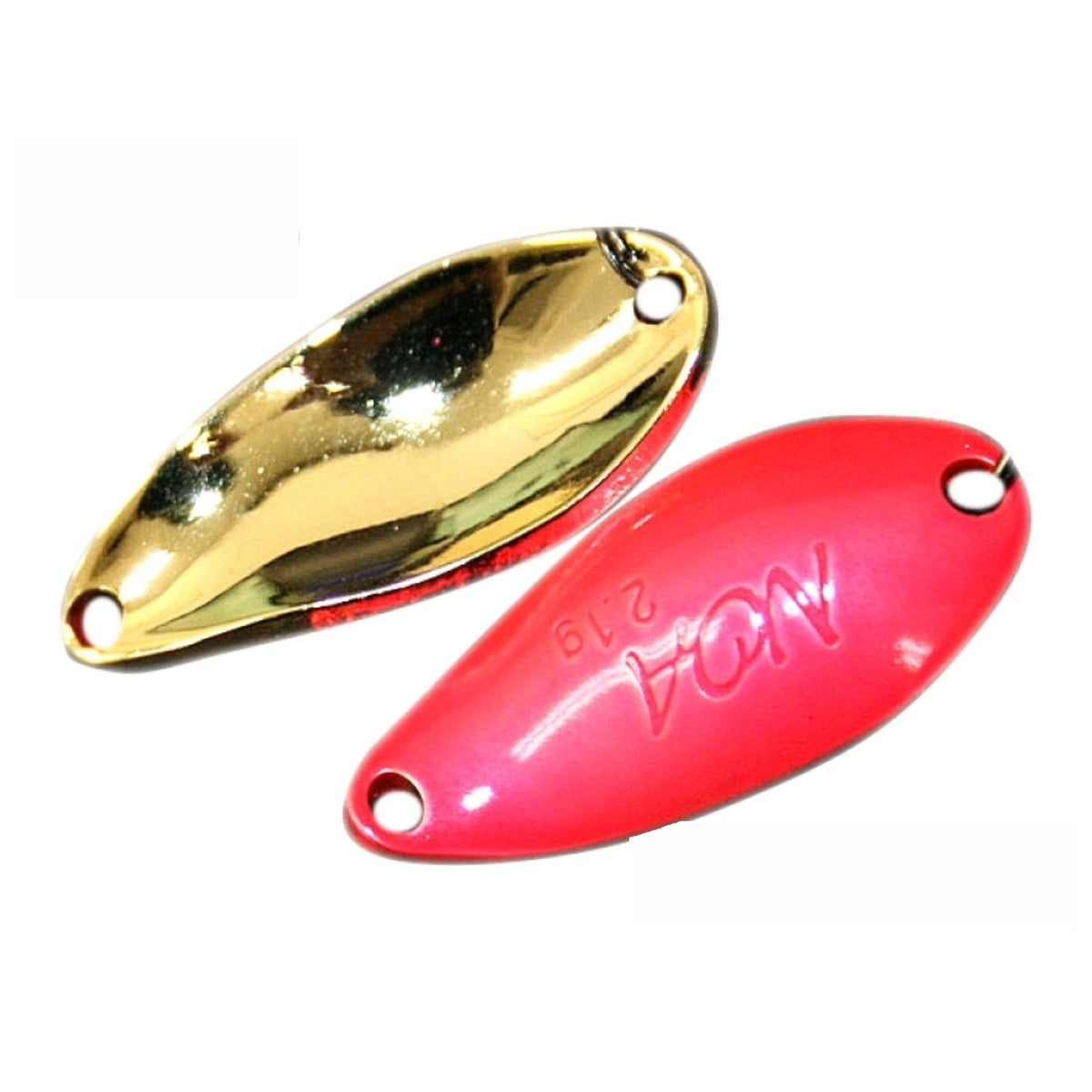Rodio Craft NOA 2.1g #27 Fluorescent Red/Gold (Front/Back)