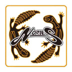 Nories DESIGN STICKER GECKO S in 05 SQ Gecko White — official product photo