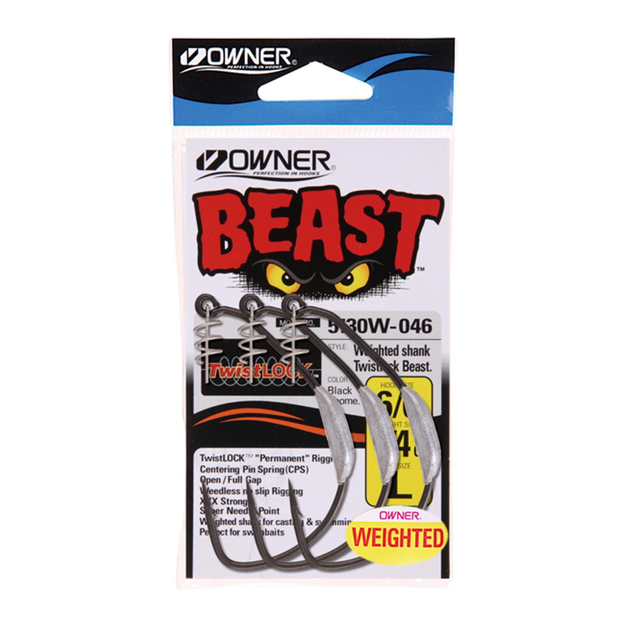 Owner 55130W Weighted Twist Lock Beast — official Owner product photo