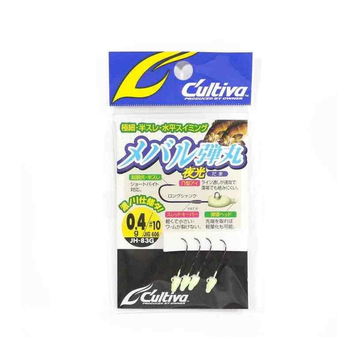 0.4g #10 (Glow) / 1.5g #8 (Glow) / 3.0g #6 (Glow)