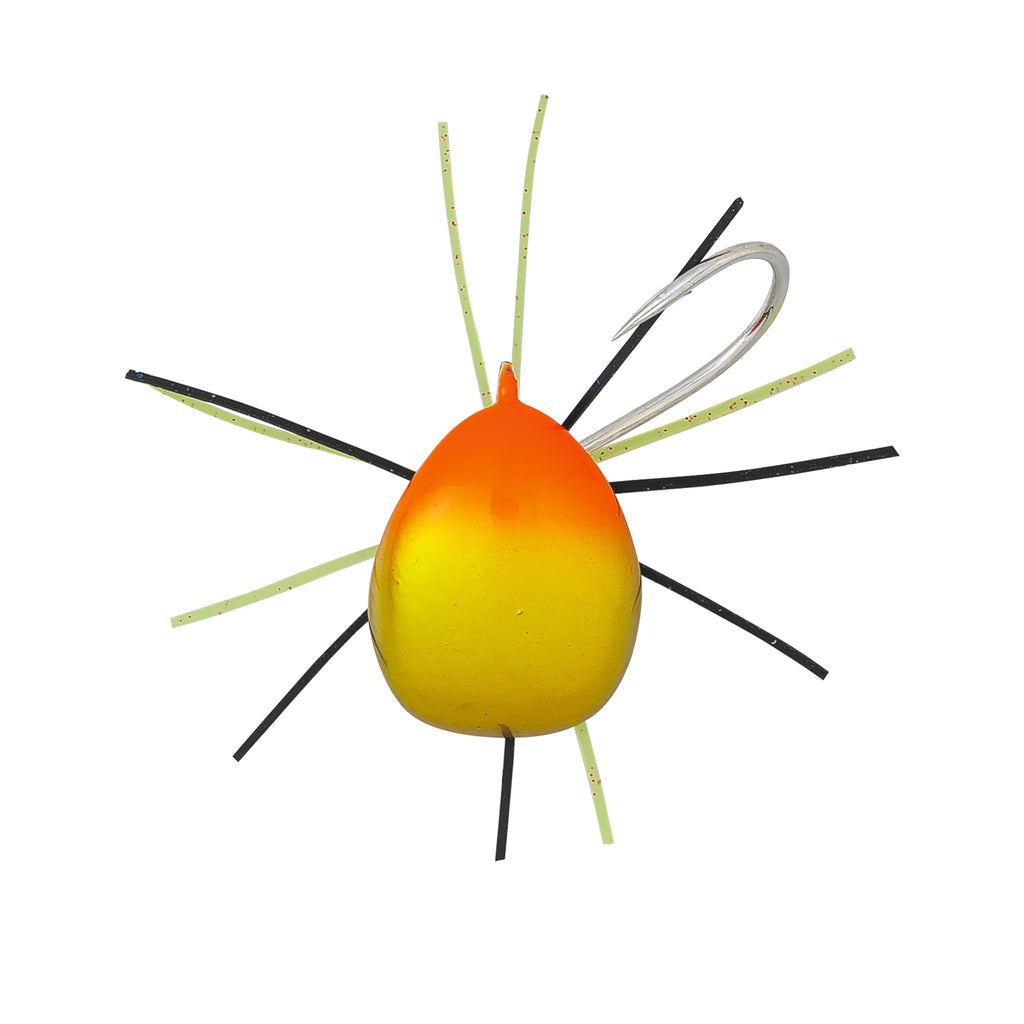 Major Craft Black Porgy Chinu Candy 5g, #2 Funky Orange colour