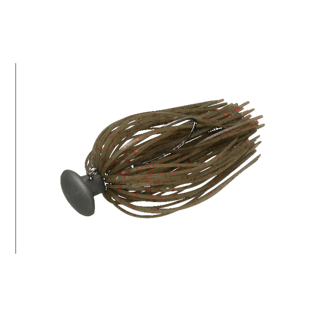 Jackall NAKATA JIG 1/2oz - Green Pumpkin/Red Flake