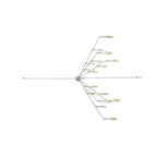 Jackall LUSTER BLADE 185 Gold - Gold