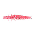 Nikko Kasei Zazamushi Worm DAPPY Kurokawamushi (Large) 1.5in soft plastic bait, Pepper Gum