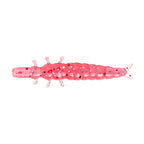 Nikko Kasei Zazamushi Worm DAPPY Kurokawamushi (Large) 1.5in soft plastic bait, Pepper Gum