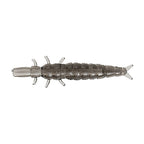 Nikko Kasei Zazamushi Worm DAPPY Kurokawamushi (Large) 1.5in soft plastic bait, Natural