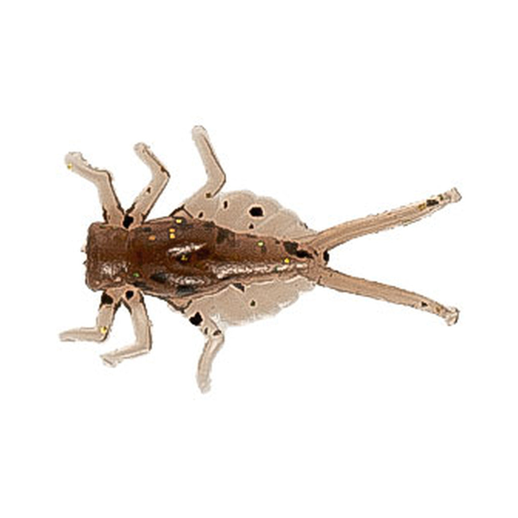 Nikko Kasei Zazamushi Worm DAPPY Pinchoro 0.4in soft plastic bait, Mud Bug
