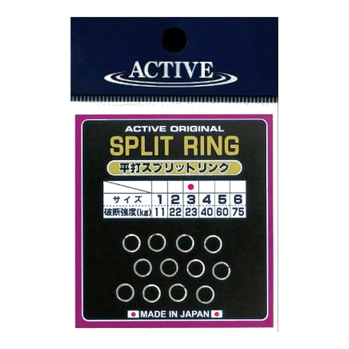 Active Flat Split Ring