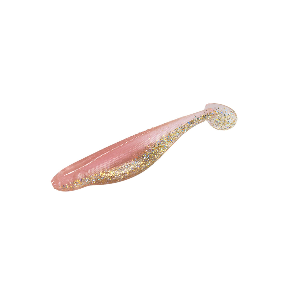 Bait Breath Harapan Shad 3in in HS07 Peach Shad (Two-Tone) — official Bait Breath product photo