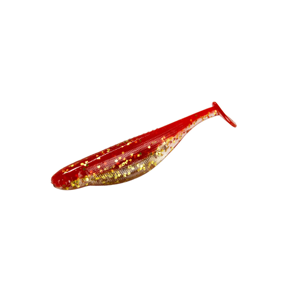 Bait Breath Harapan Shad 3in in HS08 Golden Fish (Two-Tone) — official Bait Breath product photo