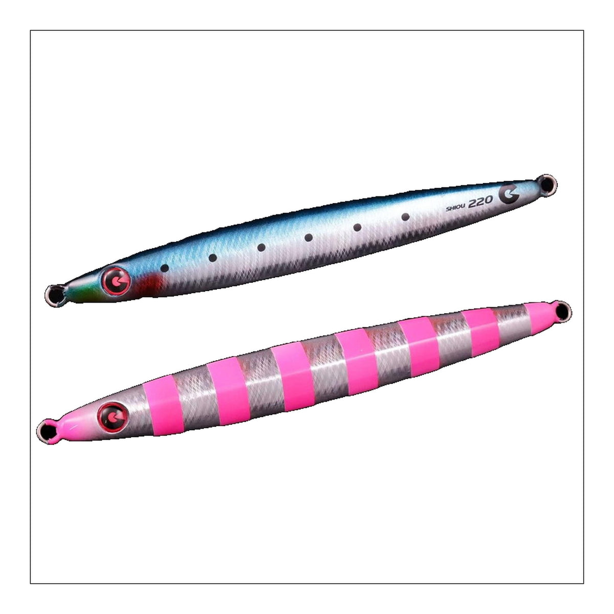 Jigrip Shiou 120g - #018 Sardine Keimura Zebra Pink