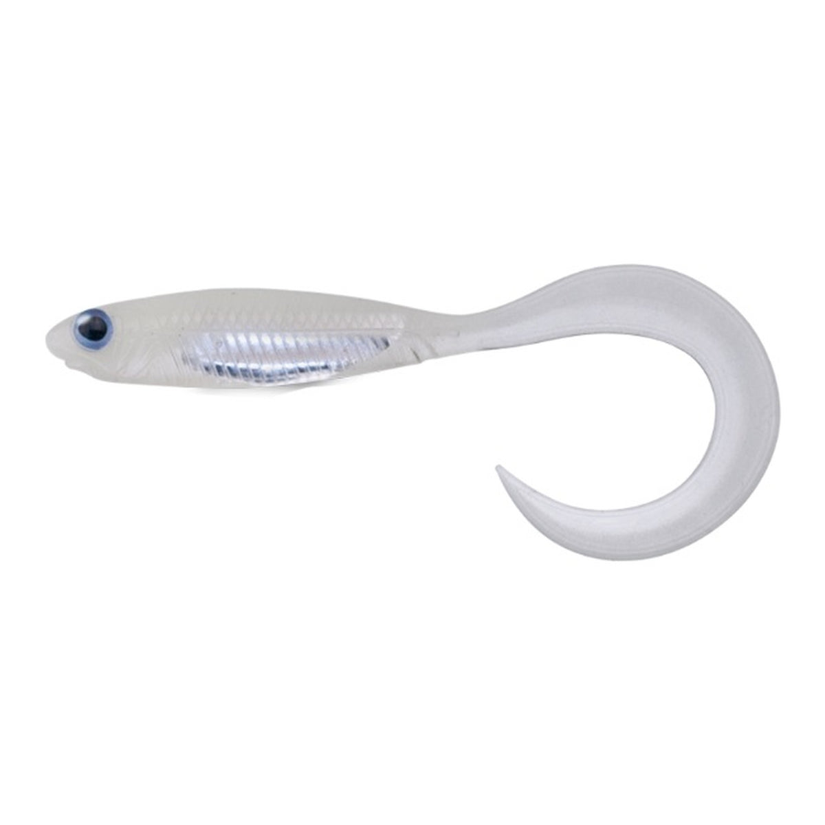 Fish Arrow Flash-J Curly 2in SW #L145 Blue Luminova / Silver