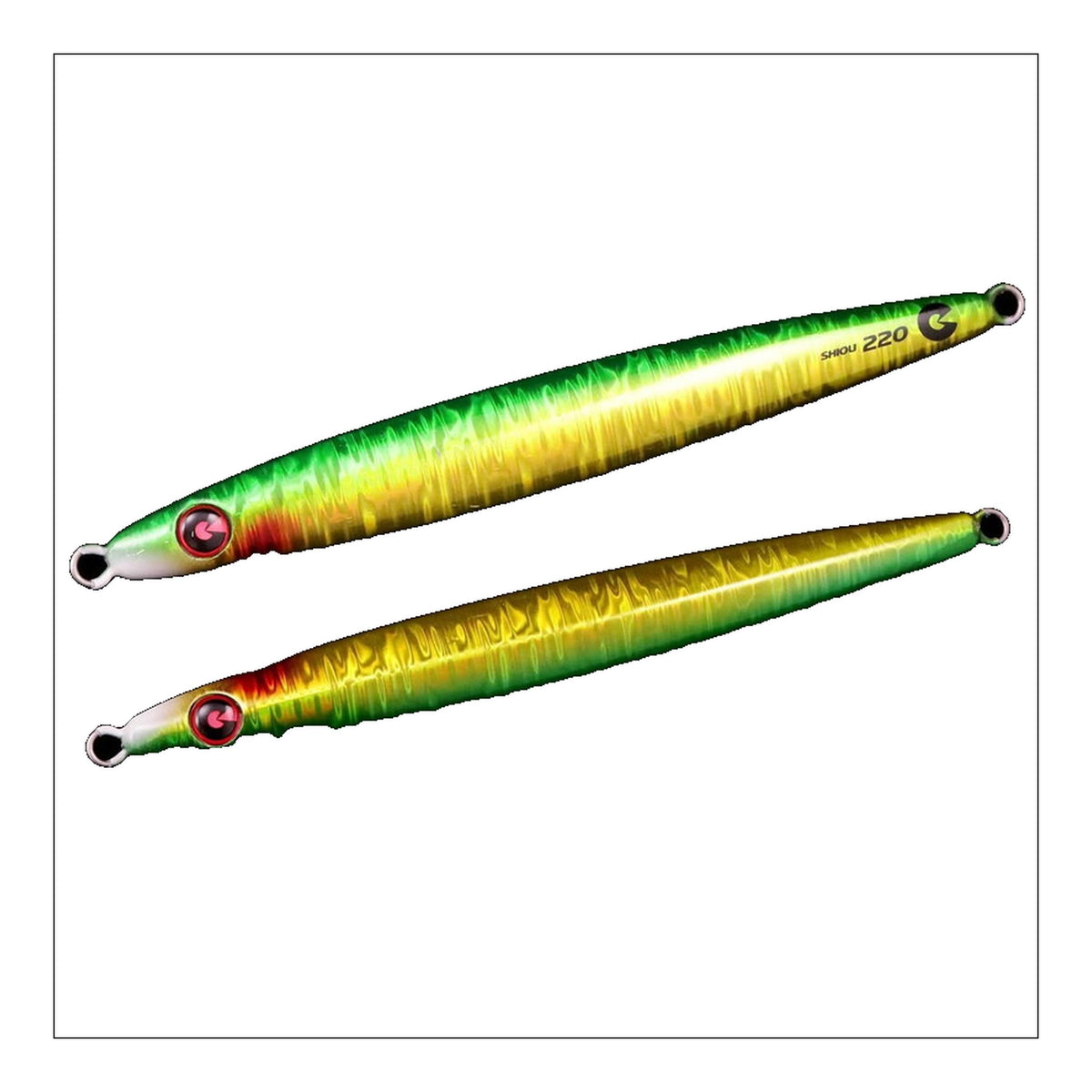 Jigrip Shiou 180g - #019 Green Gold Zebra Keimura
