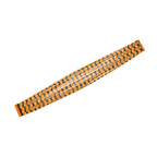 Kaimura Orange Zebra Gold Lame