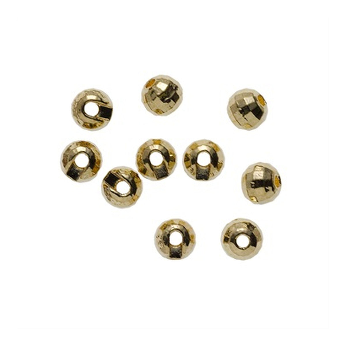 Tiemco Tungsten Beads+ GD Mirror M 3.5mm